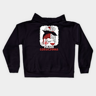 Polska dziewczyna Polish Girl Poland Daughter Kids Girls Kids Hoodie